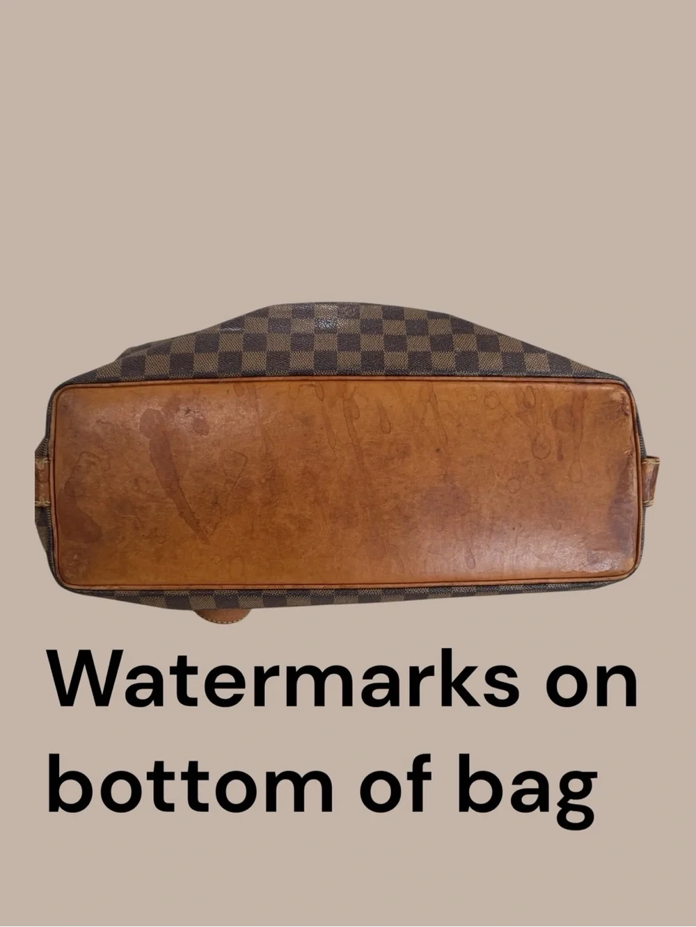 Louis Vuitton Limited Edition Centenaire Damier Columbine Zip Shoulder Bag